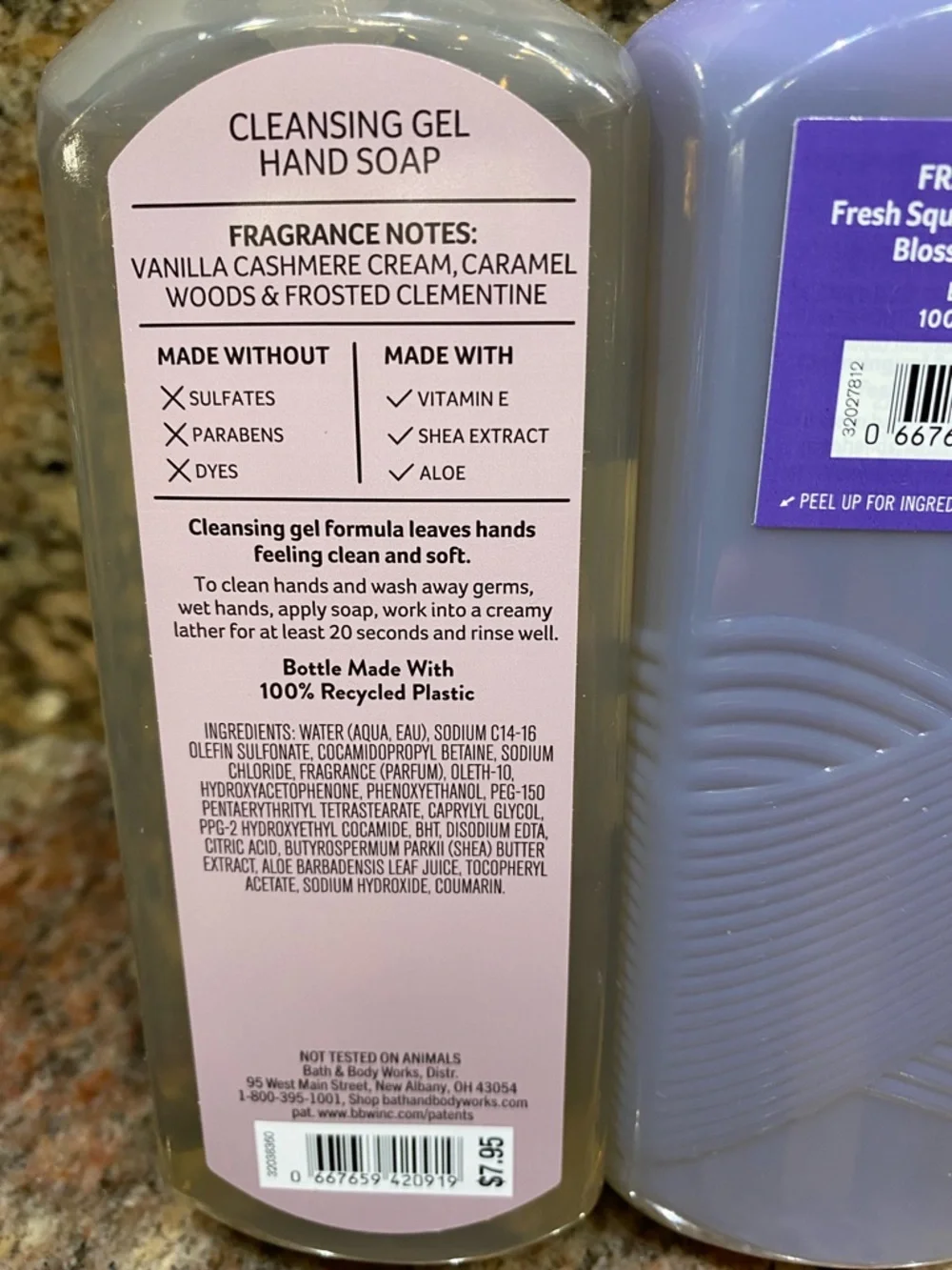 (3) - Variety Set: B&BW Cleansing GEL Hand Soaps, 8.0 fl oz, NWT, pictured above